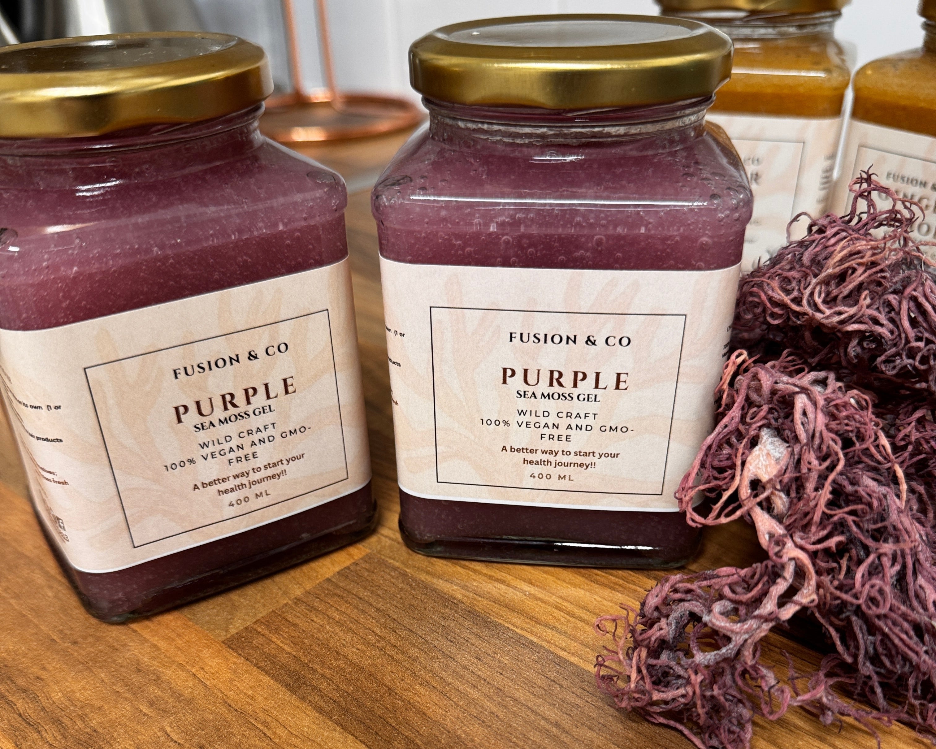 Sea Moss - Purple Sea Moss Gel (400ML)
